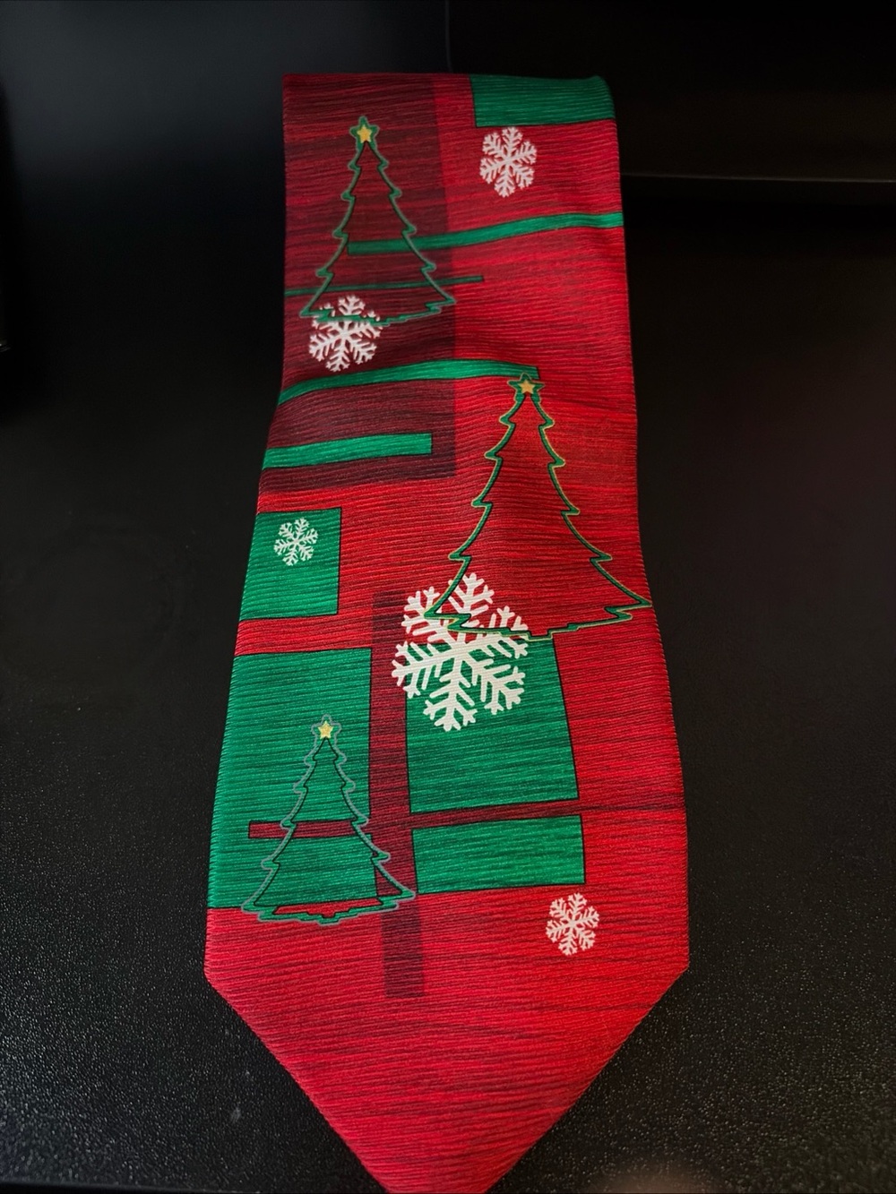 Christmas Men’s 100% silk Necktie